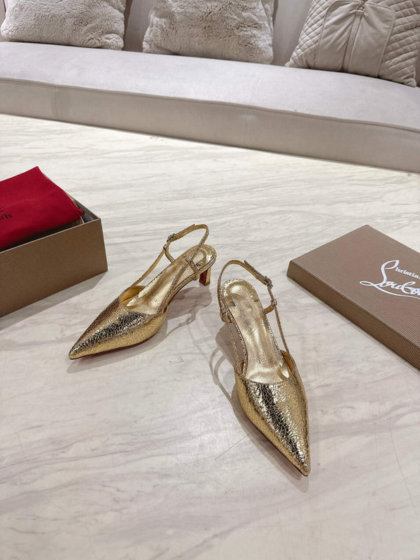 CL 25 Slingback Gold Original Fabric 335141