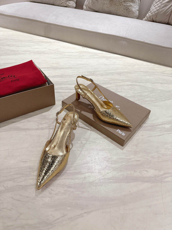 CL 25 Slingback Gold Original Fabric 335141