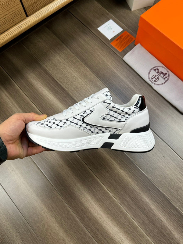 HM PRINTED SNEAKER WHITE TOTEM FABRIC