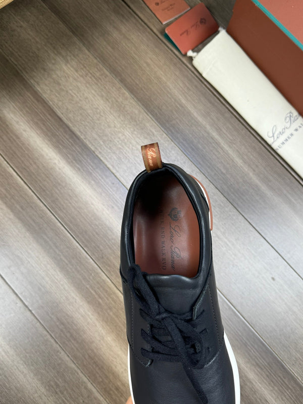 LP BERGEN SNEAKER BLACK CALFSKIN