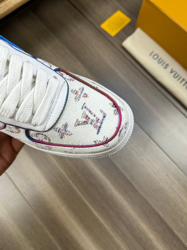 LV SNEAKER WHITE MONOGRAM CANVAS