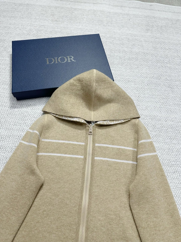 CD Double-Faced Cardigan Cashmere