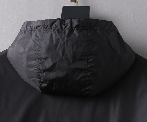 LV HOODED JACKET BLACK 239040