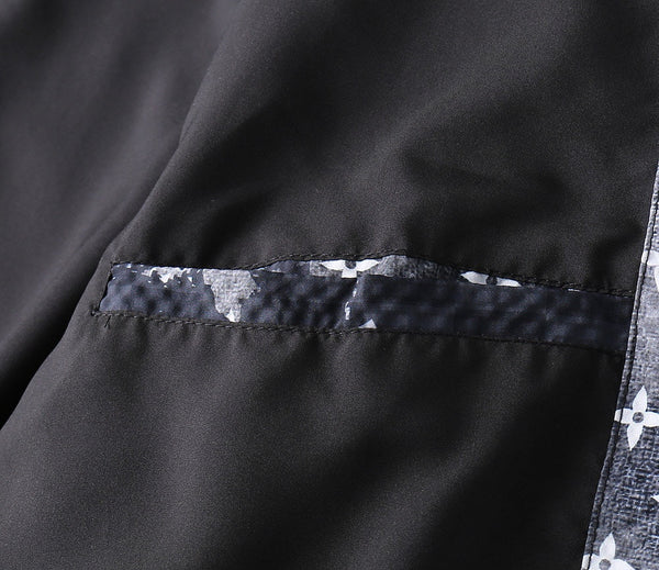 LV NAVY BLUE MONOGRAM AND DAMIER JACKET 239042