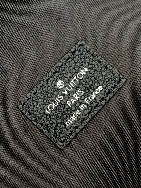 LV M14920 Rush Bumbag Black Damoflage Black Canvas & Cowhide