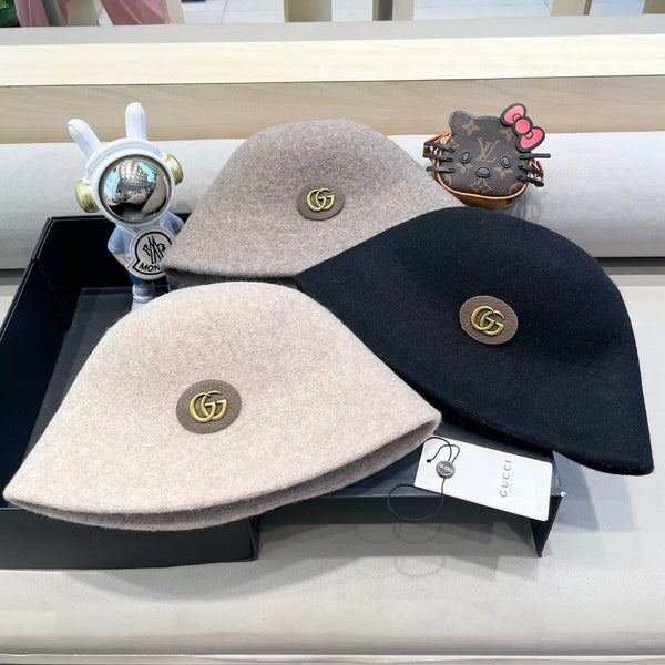 Cappello da pescatore marrone kaki 411348 