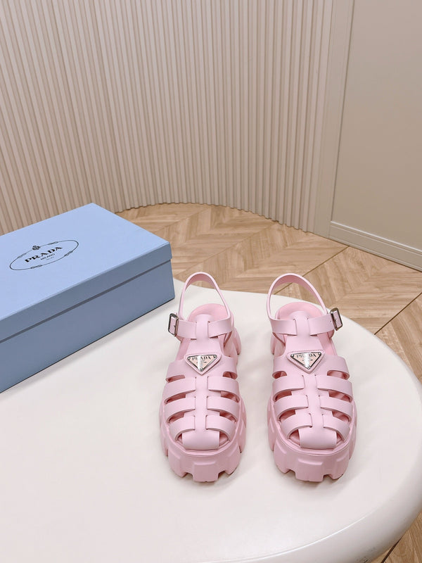 Sandali Pra Rubber Monolith 55 Rosa