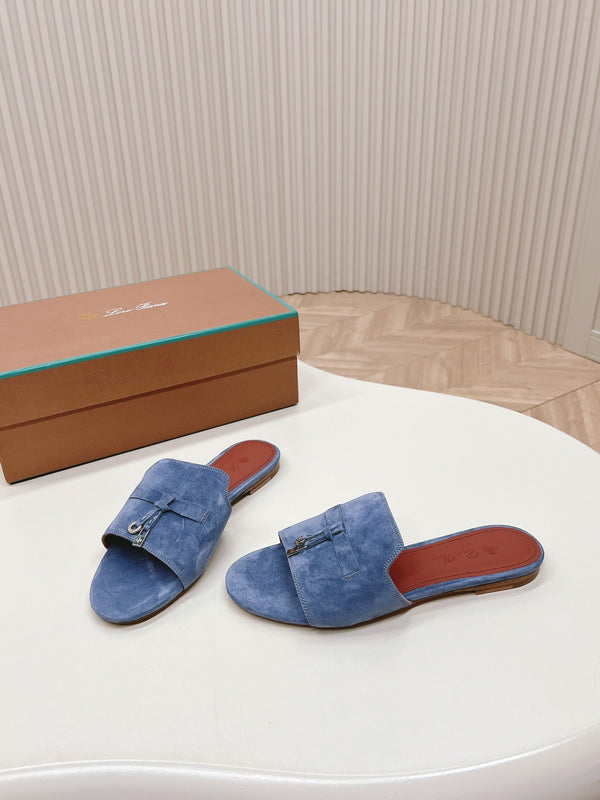 LP SUMMER CHARMS SANDALS IN AEGEAN SUEDE