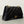 CRUSH MEDIUM CHAIN BAG 31 IN BLACK QUILTED CRUSHED CALFSKIN GOLD HARDWARE