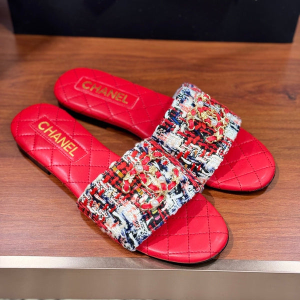 CC 25 Slippers Red Sheepskin 310141