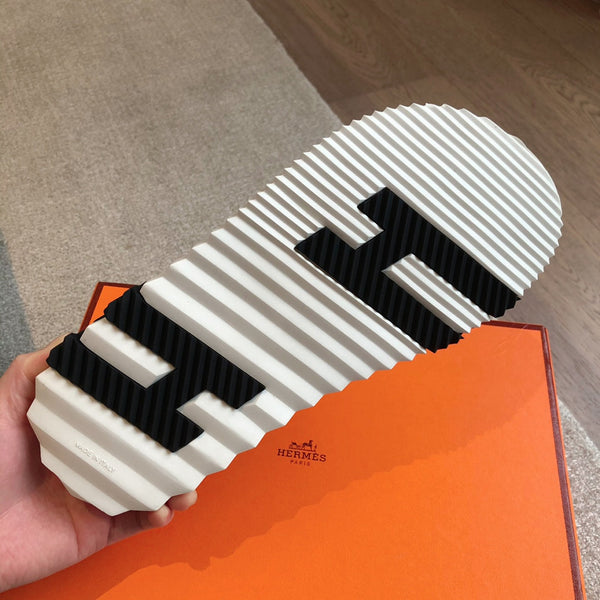 HM INFRA SANDAL WHITE CALFSKIN