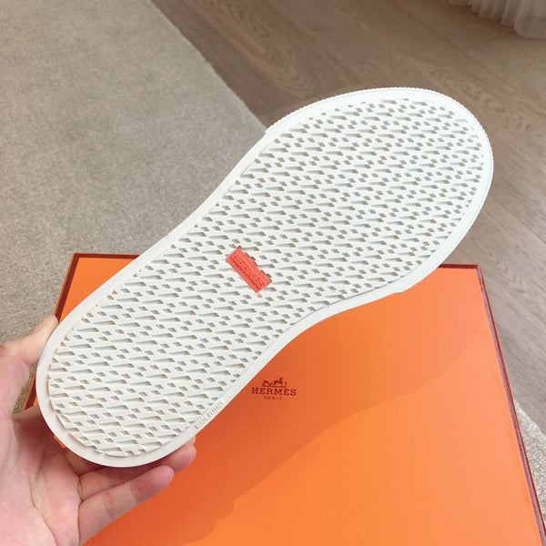 HM IKE SLIP-ON SNEAKER WHITE CALFSKIN