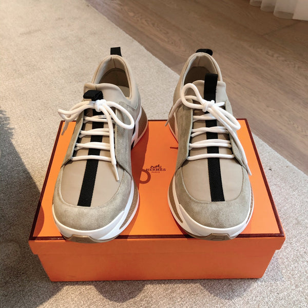 HM Just Sneaker Light Grey Suede