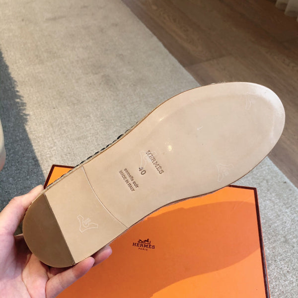 HM Trip Espadrille Marine Blue Suede