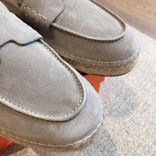 HM Trip Espadrille Grey Suede