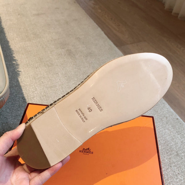 HM Trip Espadrille Chocolate Suede