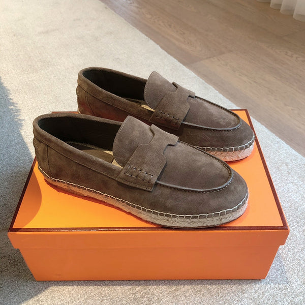 HM Trip Espadrille Chocolate Suede