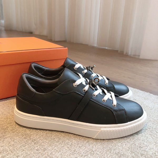 HM Day Sneaker Black White Lambskin  970890