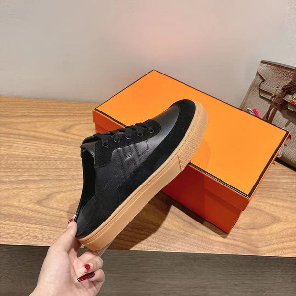 HM 25 Sneaker Mule Suede and Leather 244604