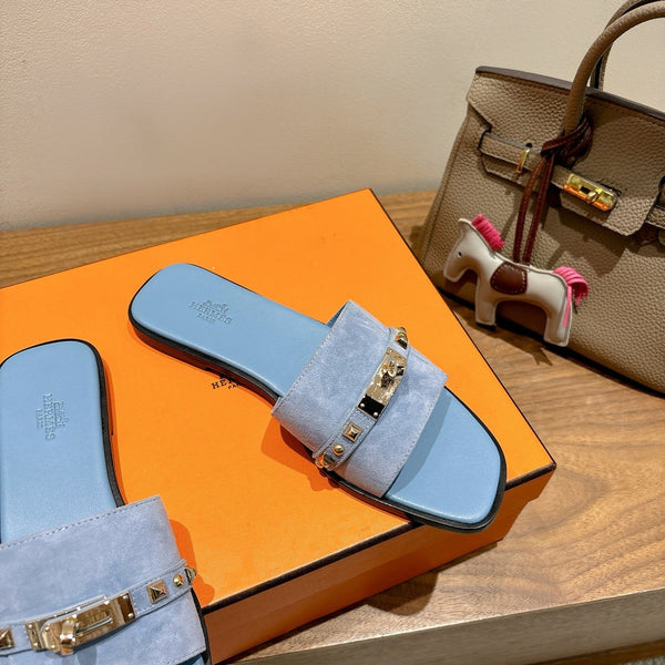 HM 25 Giulia Cloud Blue Suede