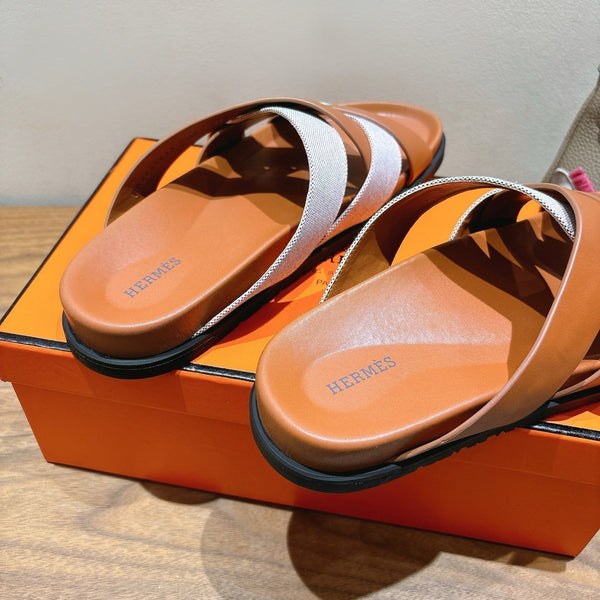 HM 25 Kazimir Sandal Calfskin Canvas
