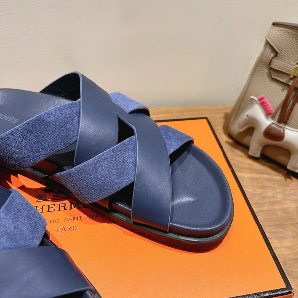 HM 25 Kazimir Sandal Calfskin Suede