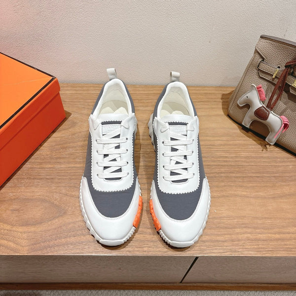 HM 25 Bouncing Sneaker Grigio Pelle di Agnello 318385