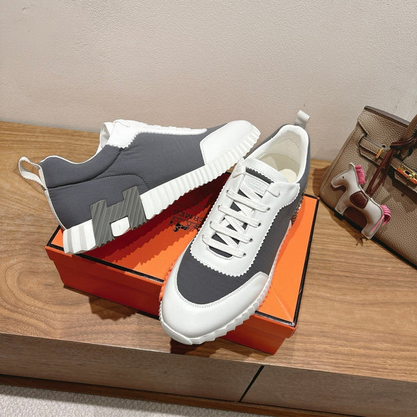 HM 25 Bouncing Sneaker Grigio Pelle di Agnello 318385