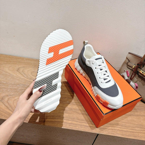 HM 25 Bouncing Sneaker Grigio Pelle di Agnello 318385