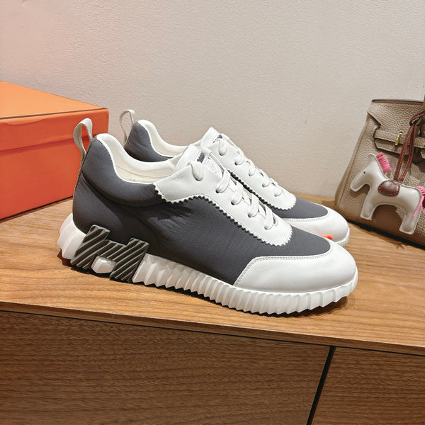 HM 25 Bouncing Sneaker Grigio Pelle di Agnello 318385