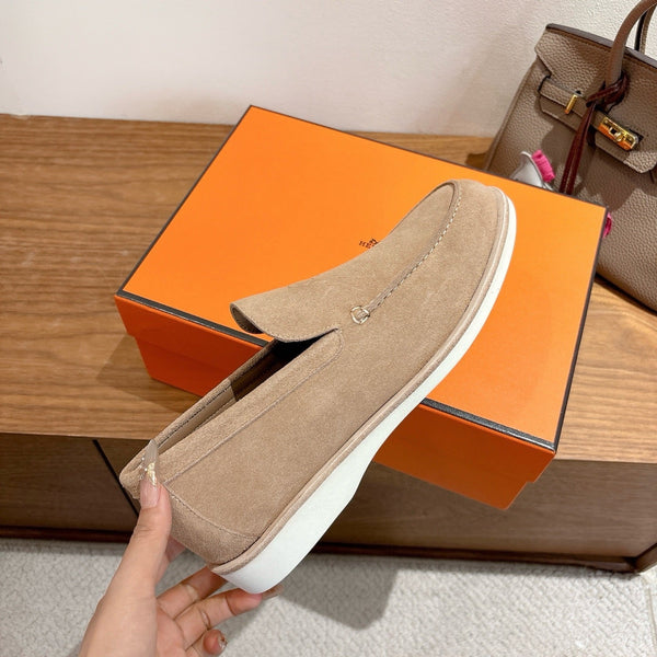 HM Impact Loafers Camel Suede 526172