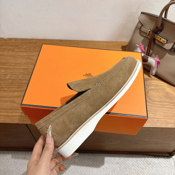 HM Impact Loafers Golden Brown Suede 526166