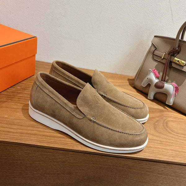 HM Impact Loafers Golden Brown Suede 526166