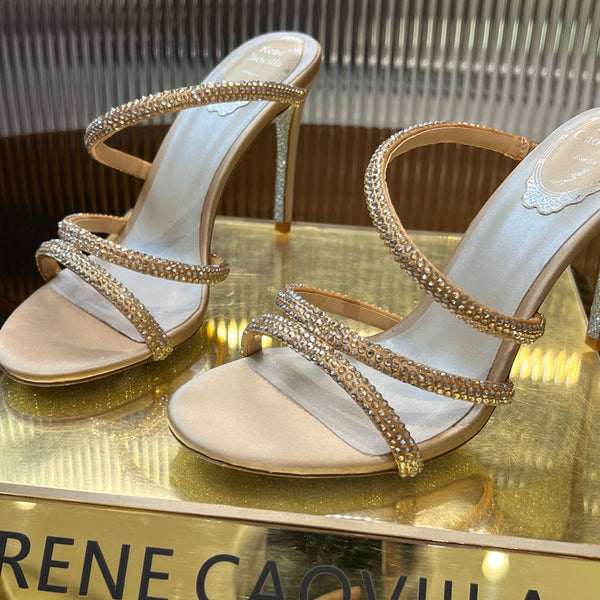 RC 25C Classic Rhinestones Popular Cleo Gold Sheepskin 174889