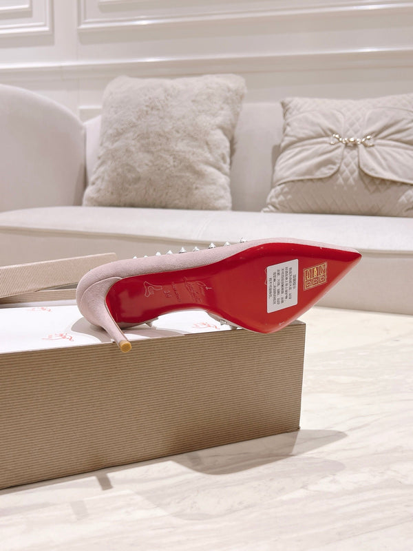 CL 25 Iriza Pumps 8.5cm Pink Suede 314902