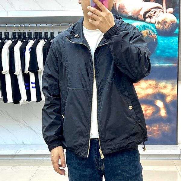 GIACCA A VENTO MONOGRAMMA NERO LV 238894