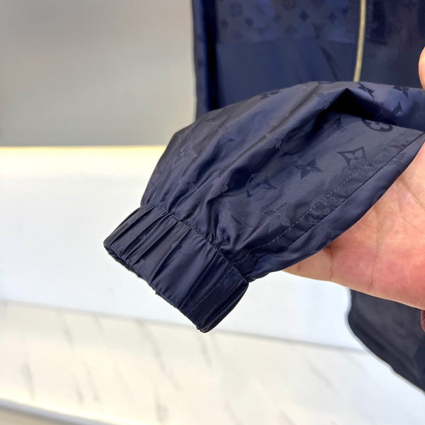 LV NAVY BLUE MONOGRAM WINDBREAKER 238897