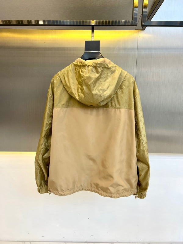 LV MONOGRAM WINDBREAKER STRAW AND TEAK 238898