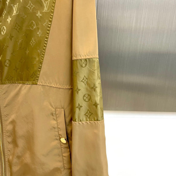 LV STRAW AND TEAK MONOGRAM WINDBREAKER 238899