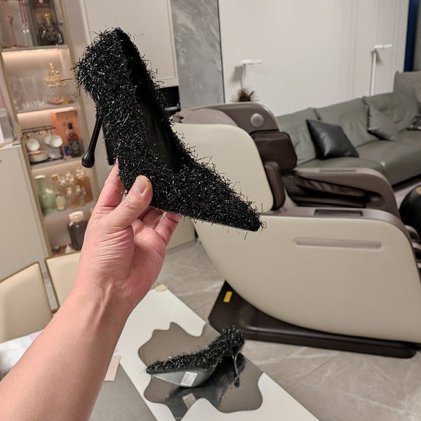 Jimmy 25 Ixia 100 Pump Black Tinsel 240022