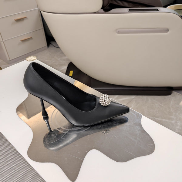 Jimmy 25 Orb Pump 100 Black Cowhide 240043