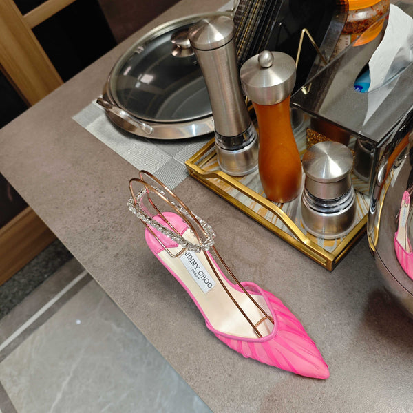 Jimmy 25 Seada 100 Pump Pink Cowhide 240049