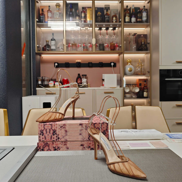 Jimmy 25 Seada 100 Pump Tan Brown Cowhide 240050