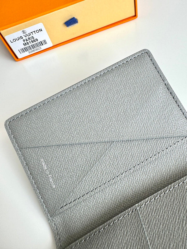 LV x YK Pumpkins Pocket Organizer Monogram Eclipse Canvas 221438