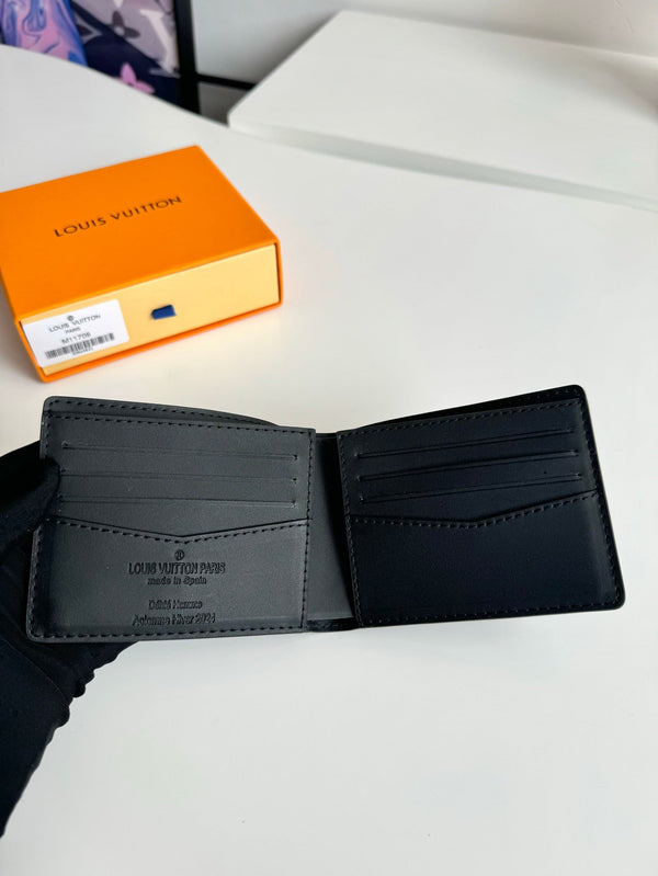 LV Autres Cuirs Slender Wallet Faded Monogram Leather 221268