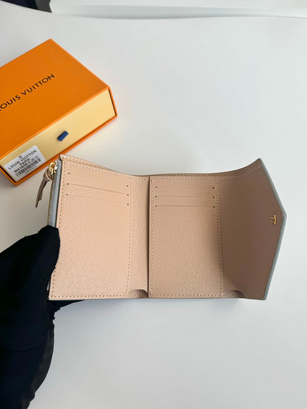 LV Victorine Wallet Trianon Gray Monogram Canvas GHW 221284