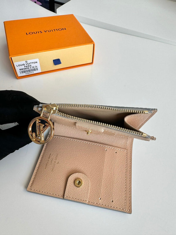 LV Lisa Wallet Trianon Gray Monogram Canvas GHW 221286