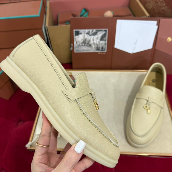 LP 25C Summer Charms Walk Loafer Faded Yellow Calfskin 212597