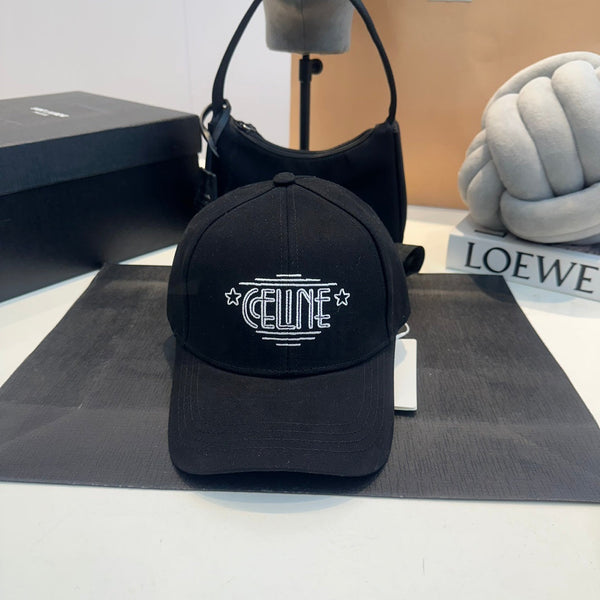 Celin Cap Black Cotton Fabric 210332