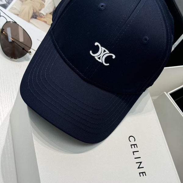 Celin Cap Blue Charcoal Cotton Fabric 210406